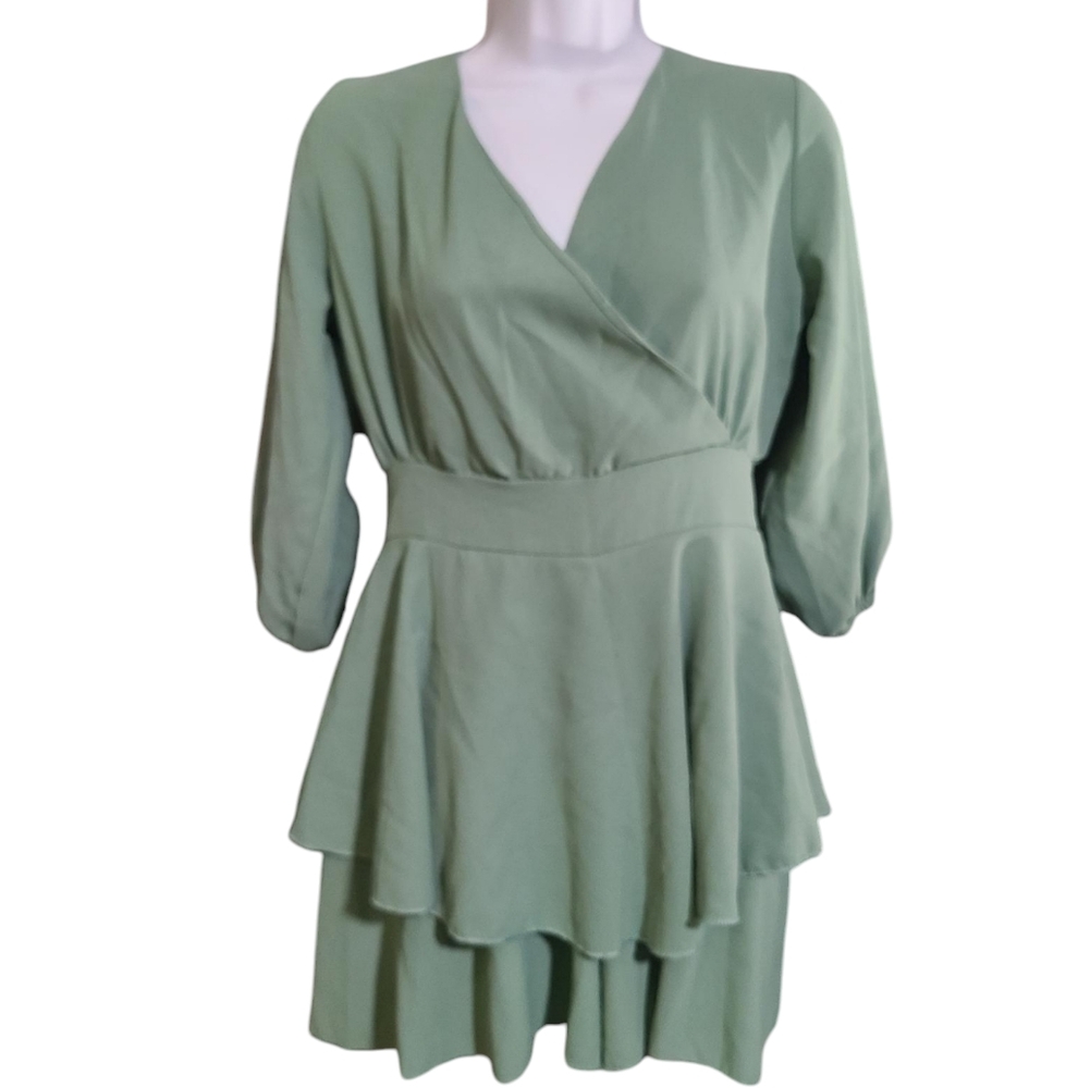 MICO MICO dressy romper light green 4